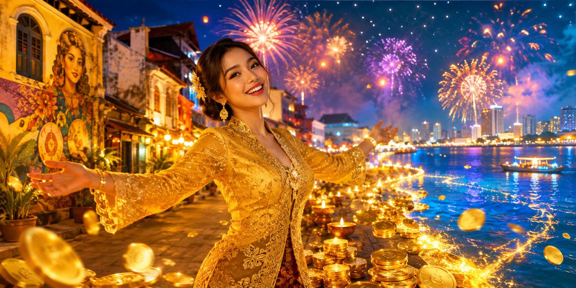 Sports and casino entertainment atmosphere in Penang celebrating local Malaysian festivals