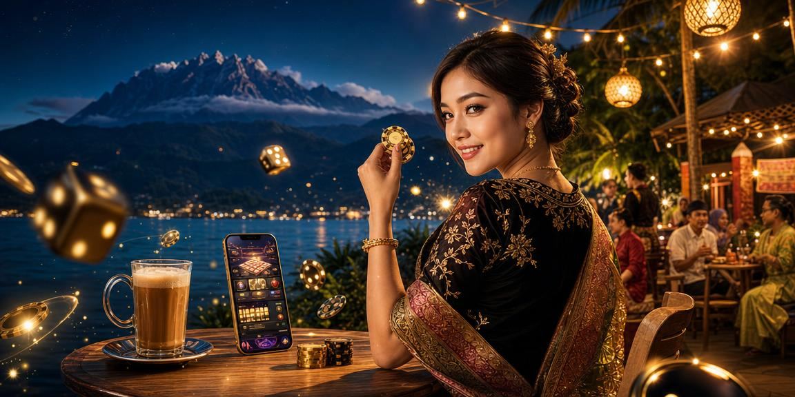 Permainan dadu dan jackpot bergaya Malaysia di Sabah dengan suasana meriah dan menarik